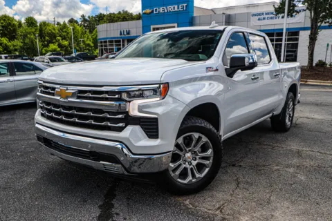White 2025 Chevrolet Silverado 1500 LTZ for sale in Union City, GA