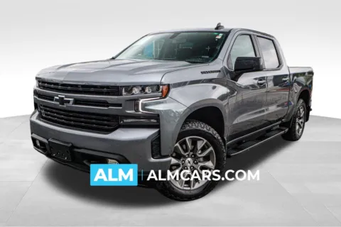 Gray 2022 Chevrolet Silverado 1500 LTD RST for sale in Union City, GA