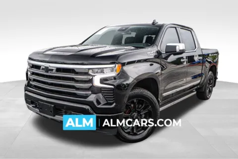 Black 2023 Chevrolet Silverado 1500 High Country for sale in Union City, GA