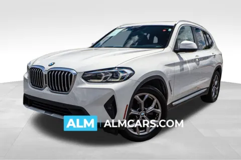 White 2022 BMW X3 sDrive30i for sale in Union City, GA