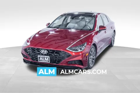 Red 2023 Hyundai Sonata Limited for sale in Union City, GA