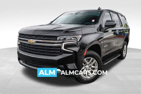 Black 2021 Chevrolet Tahoe LT for sale in Union City, GA