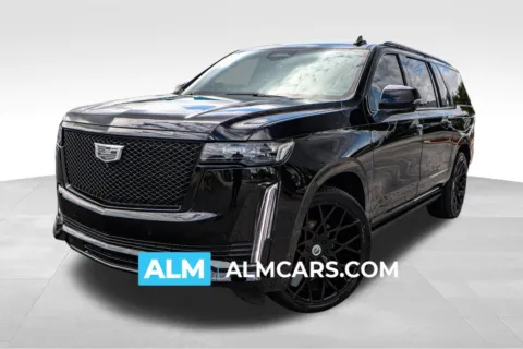 Black 2021 Cadillac Escalade ESV Sport for sale in Union City, GA