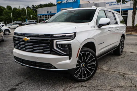 White 2025 Chevrolet Suburban High Country for sale in Union City, GA