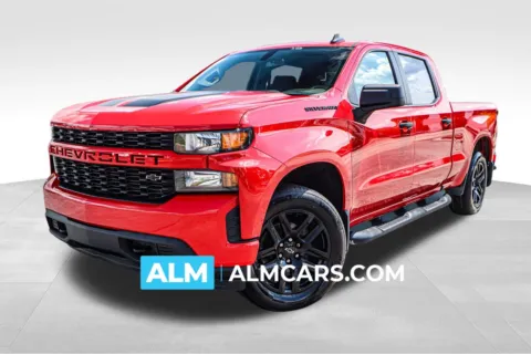 Red 2021 Chevrolet Silverado 1500 Custom for sale in Union City, GA