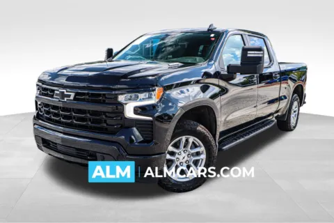 Black 2022 Chevrolet Silverado 1500 RST for sale in Union City, GA