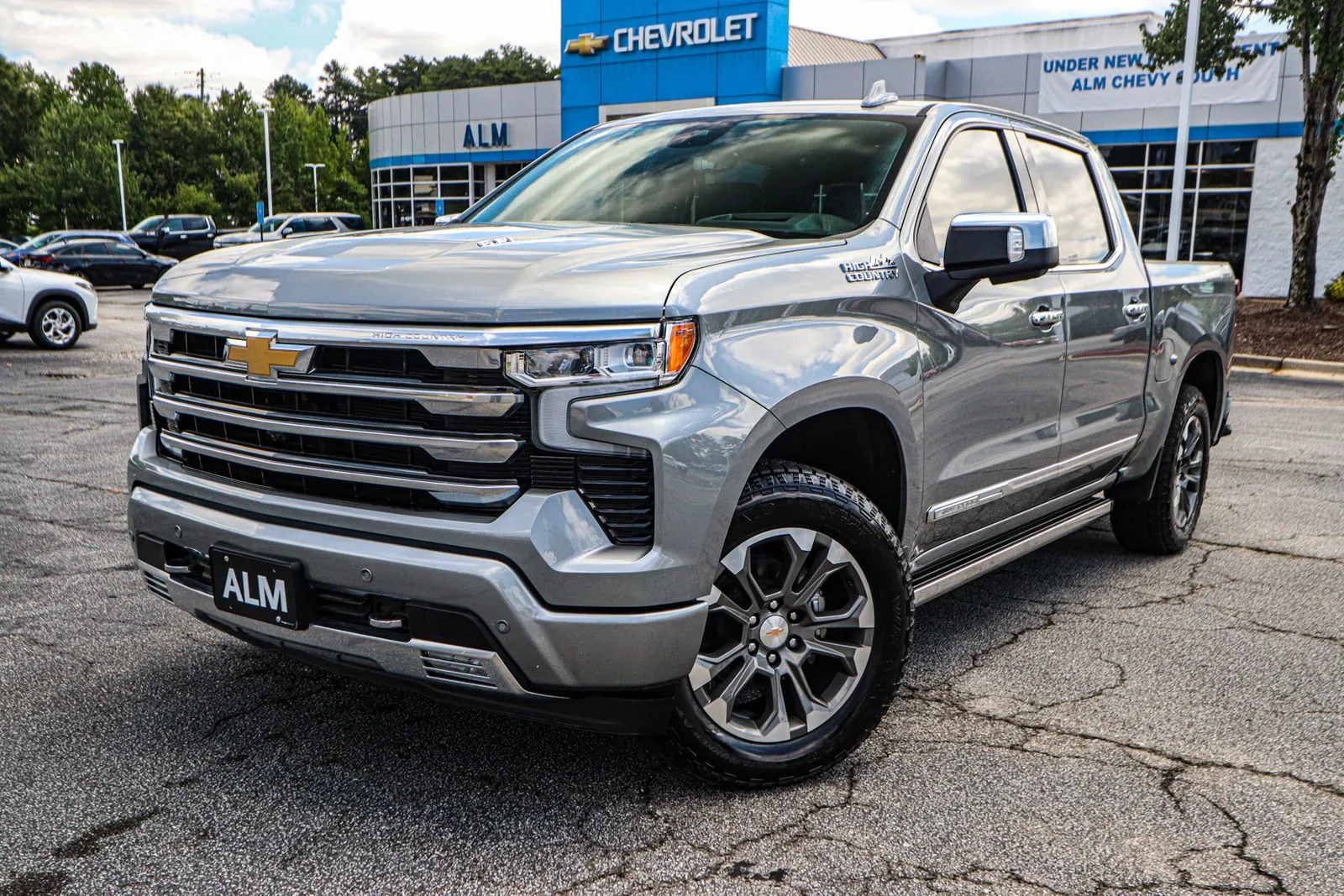 Gray 2025 Chevrolet Silverado 1500 High Country for sale in Union City, GA