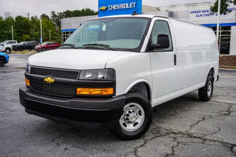 White 2025 Chevrolet Express 2500 Work Van for sale in Union City, GA