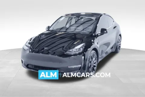 Blue 2023 Tesla Model Y Performance for sale in Union City, GA