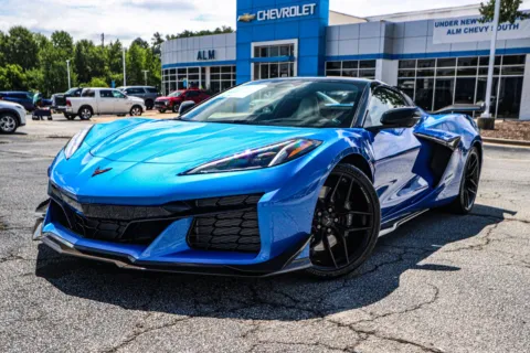 Blue 2025 Chevrolet Corvette Z06 for sale in Union City, GA