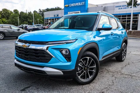 Blue 2026 Chevrolet TrailBlazer LT for sale in Union City, GA