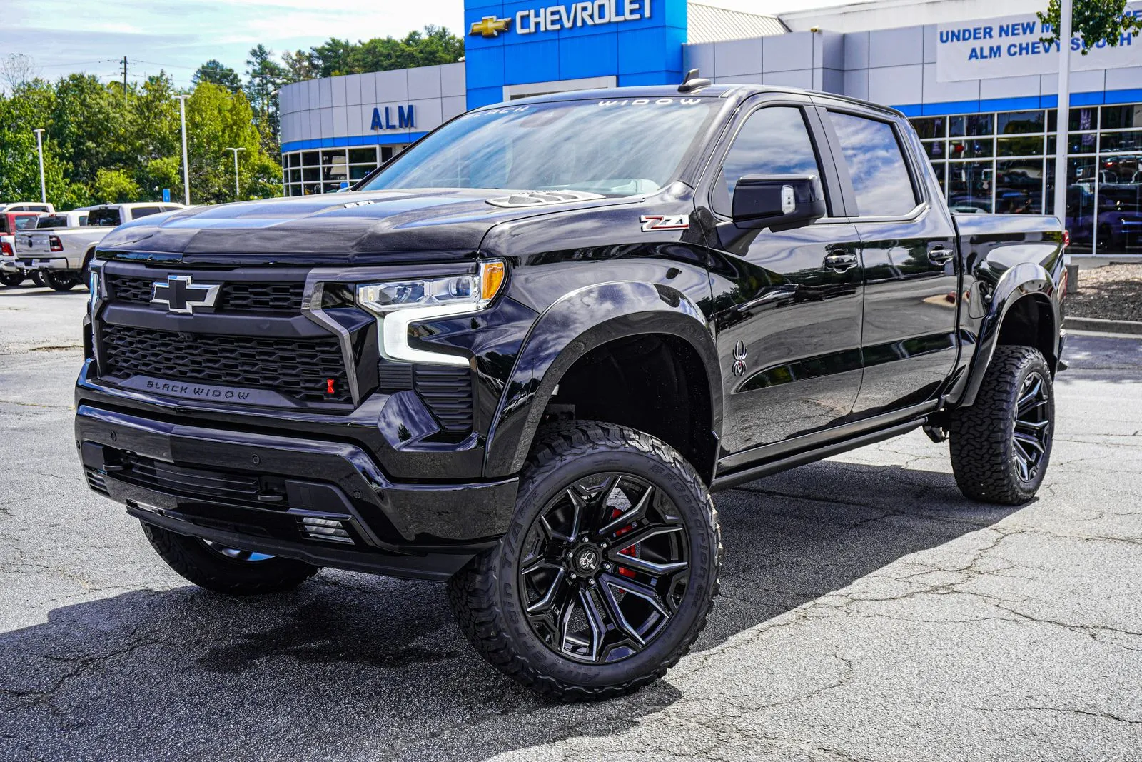 Black 2025 Chevrolet Silverado 1500 RST for sale in Union City, GA