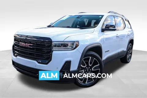 White 2021 GMC Acadia SLT for sale in Union City, GA