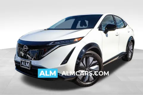 White 2023 Nissan Ariya EVOLVE+ e-4ORCE for sale in Union City, GA