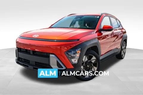 Orange 2024 Hyundai Kona SEL for sale in Union City, GA
