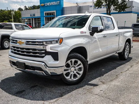White 2025 Chevrolet Silverado 1500 LTZ for sale in Union City, GA