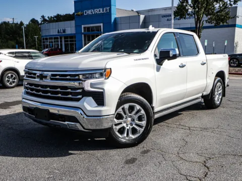 White 2025 Chevrolet Silverado 1500 LTZ for sale in Union City, GA