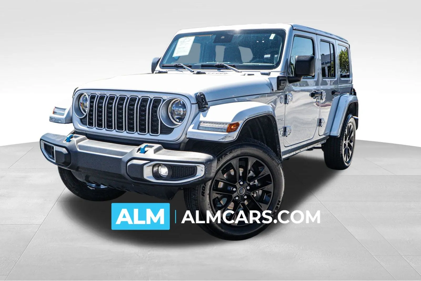 Silver 2024 Jeep Wrangler Sahara 4xe for sale in Union City, GA