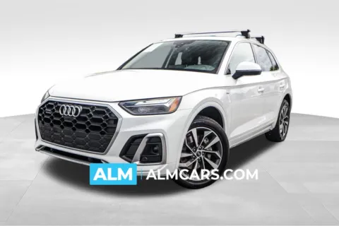 White 2023 Audi Q5 45 S line Premium for sale in Union City, GA