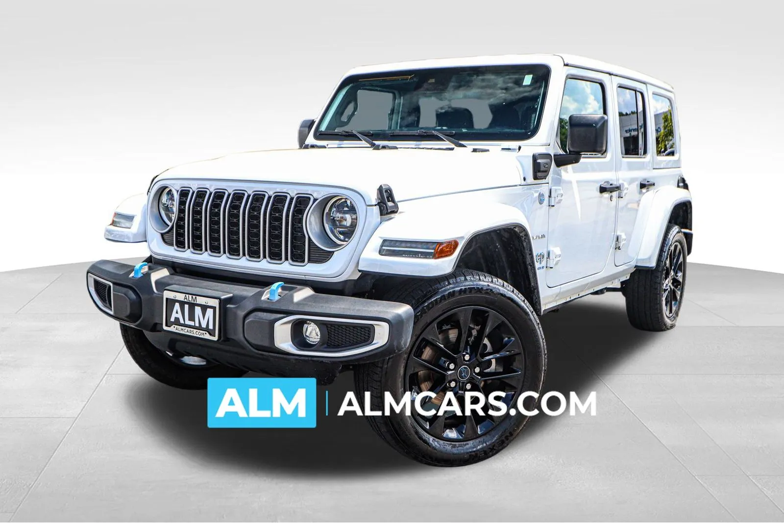 White 2024 Jeep Wrangler Sahara 4xe for sale in Union City, GA