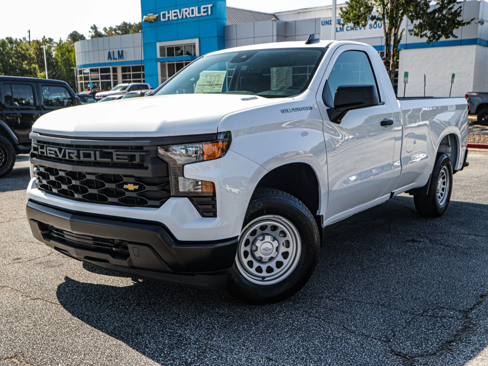 White 2026 Chevrolet Silverado 1500 WT for sale in Union City, GA