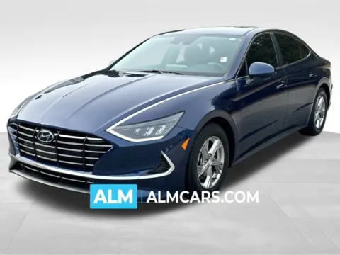 Blue 2021 Hyundai Sonata SE for sale in Union City, GA