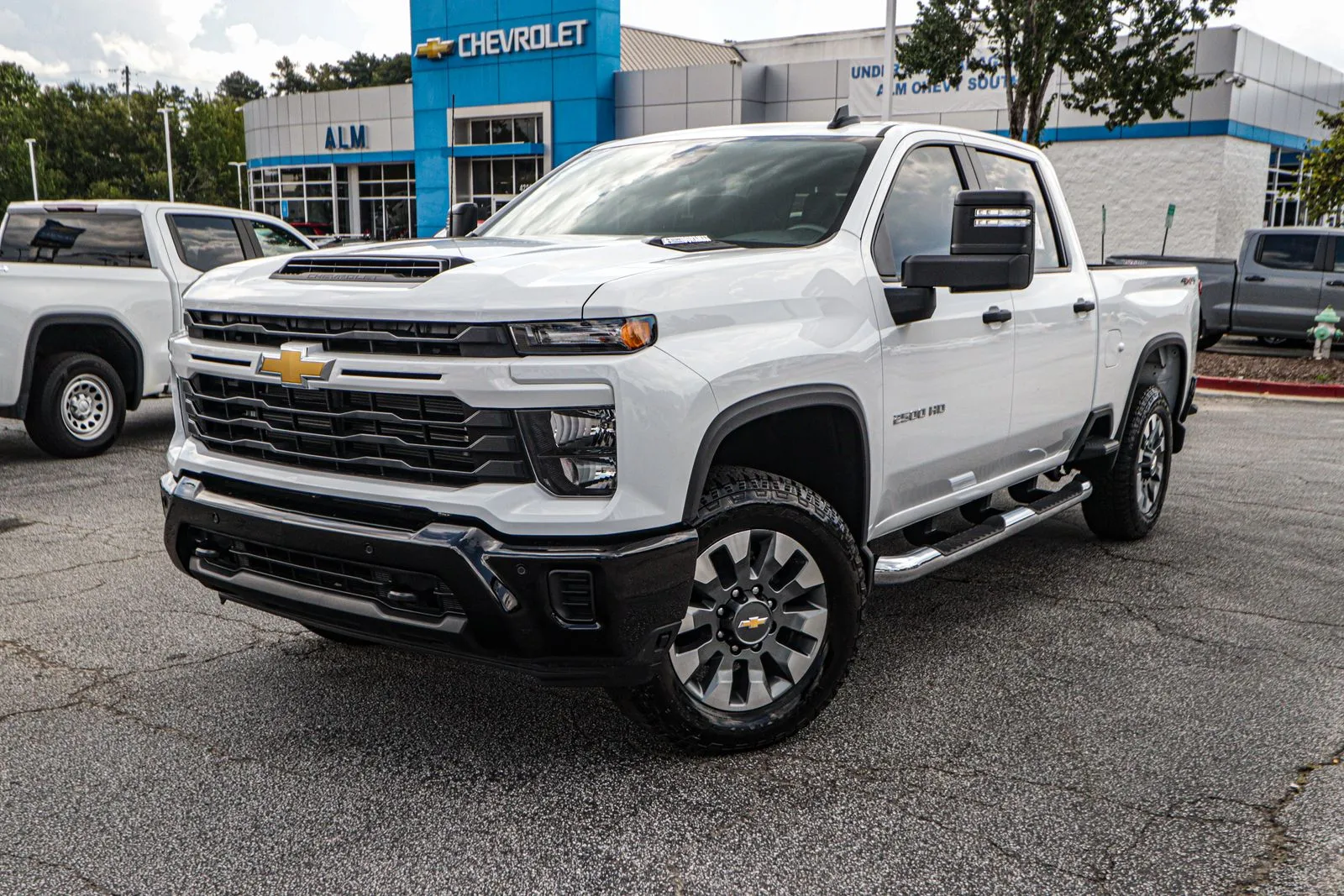 White 2025 Chevrolet Silverado 2500HD Custom for sale in Union City, GA
