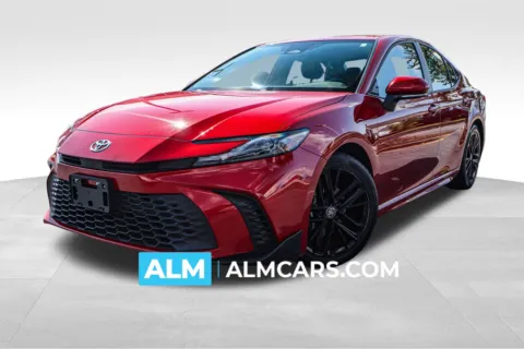 Red 2025 Toyota Camry SE for sale in Union City, GA
