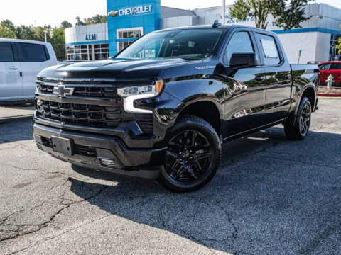 Black 2025 Chevrolet Silverado 1500 RST for sale in Union City, GA