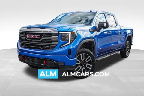 Blue 2024 GMC Sierra 1500 AT4 for sale in Union City, GA