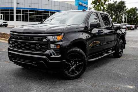 Black 2026 Chevrolet Silverado 1500 Custom for sale in Union City, GA