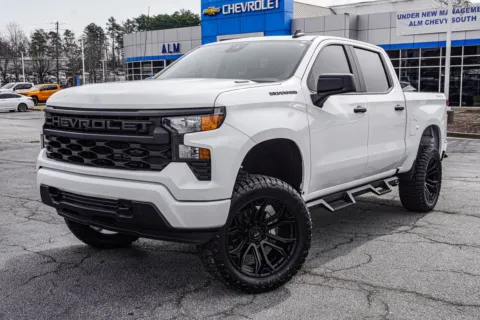 White 2026 Chevrolet Silverado 1500 Custom for sale in Union City, GA