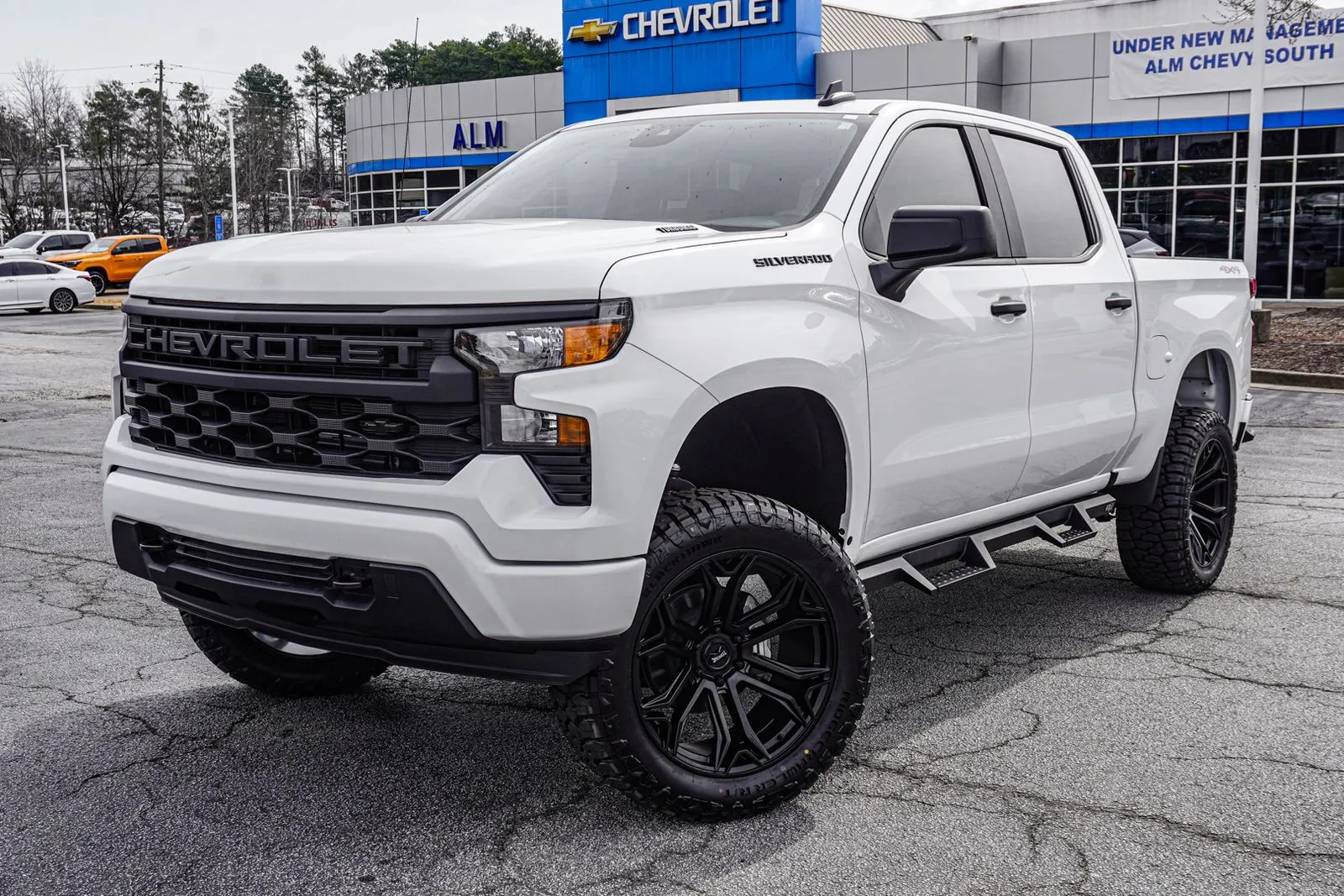 White 2026 Chevrolet Silverado 1500 Custom for sale in Union City, GA