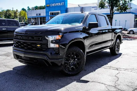 Black 2026 Chevrolet Silverado 1500 Custom for sale in Union City, GA