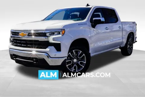 White 2022 Chevrolet Silverado 1500 LT for sale in Union City, GA