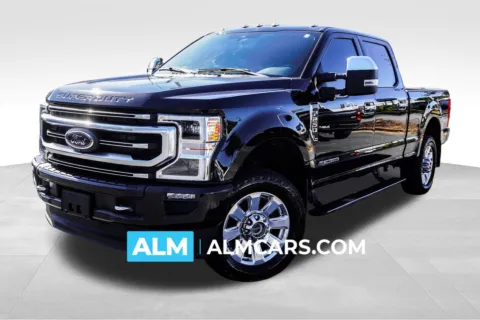 Black 2022 Ford F-250SD Platinum for sale in Union City, GA