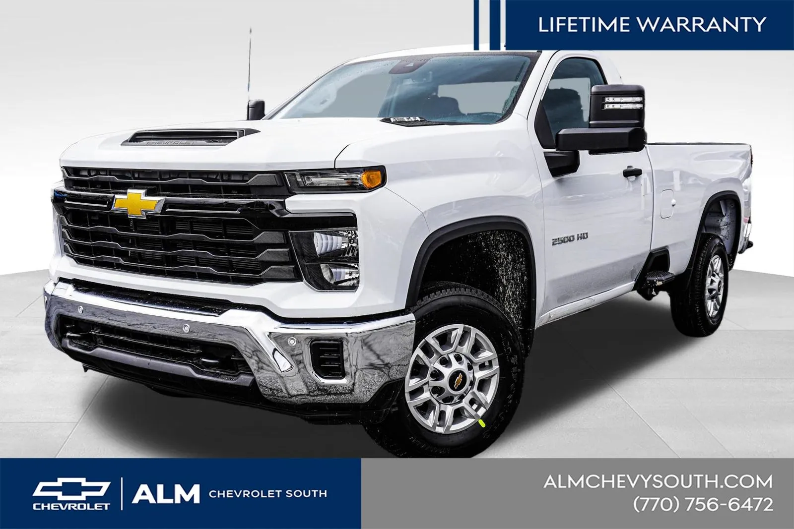 White 2026 Chevrolet Silverado 2500HD Work Truck for sale in Union City, GA