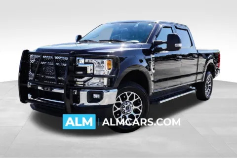 Blue 2021 Ford F-250SD Lariat for sale in Union City, GA