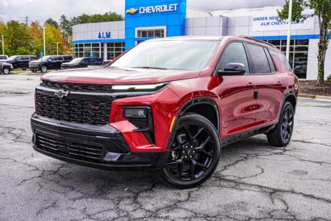 Red 2026 Chevrolet Traverse RS for sale in Union City, GA