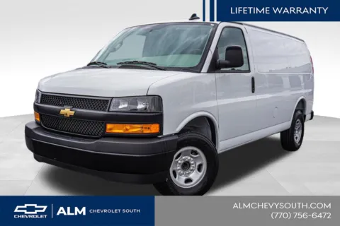 White 2025 Chevrolet Express 2500 Work Van for sale in Union City, GA