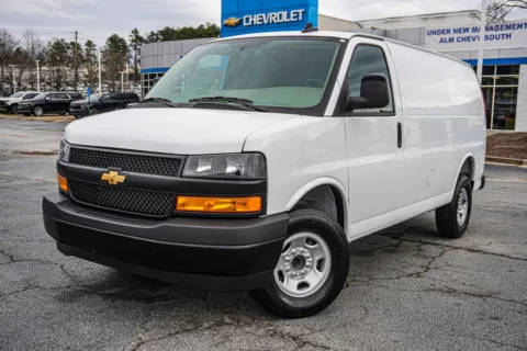 White 2025 Chevrolet Express 2500 Work Van for sale in Union City, GA
