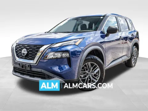 Blue 2023 Nissan Rogue S for sale in Union City, GA