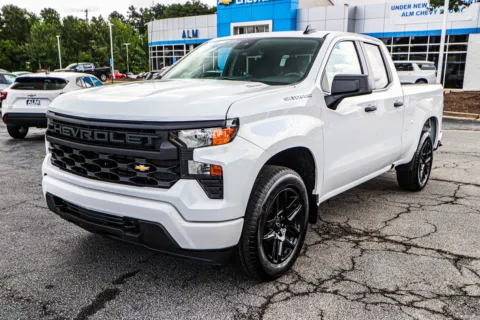 White 2026 Chevrolet Silverado 1500 Custom for sale in Union City, GA