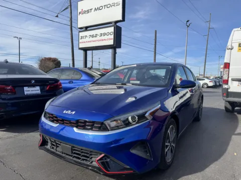 Blue 2022 Kia Forte LX for sale in Indianapolis, IN
