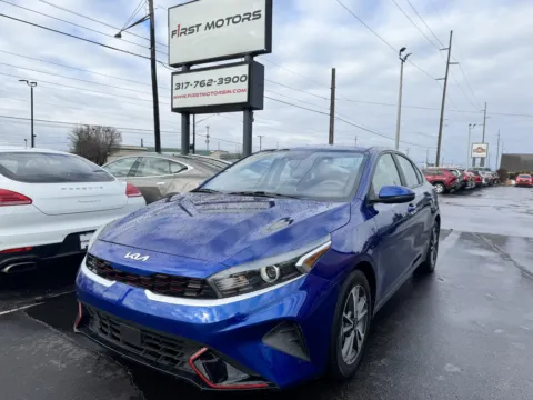 Blue 2022 Kia Forte LX for sale in Indianapolis, IN