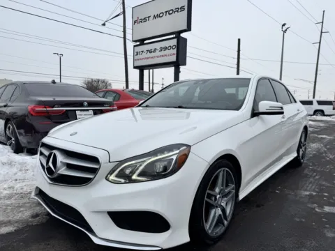 White 2016 Mercedes-Benz E-Class E 350 4MATIC for sale in Indianapolis, IN