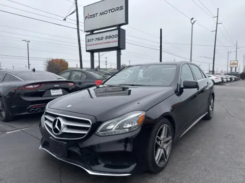 Black 2014 Mercedes-Benz E-Class E 350 Luxury 4MATIC for sale in Indianapolis, IN
