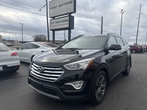 Black 2016 Hyundai SANTA FE Limited for sale in Indianapolis, IN