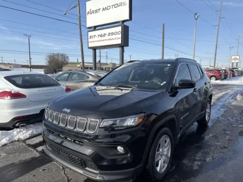 Black 2022 Jeep Compass North for sale in Indianapolis, IN