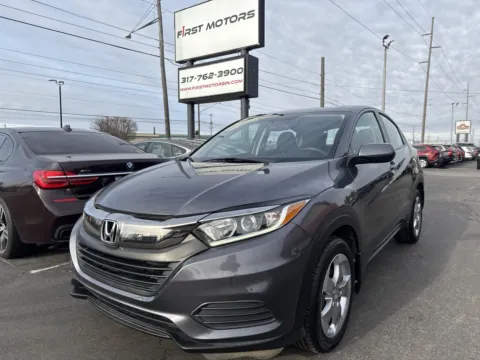 Gray 2021 Honda HR-V LX for sale in Indianapolis, IN